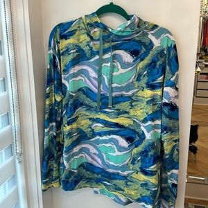 Jones New York hooded pullover